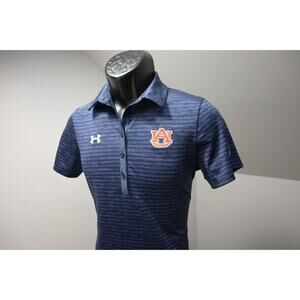 Under Armour Golf Polo Shirt Top Performance Auburn Tigers Womens Sz‎ Small